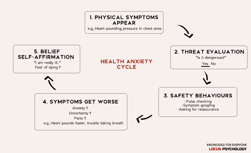 Health anxiety cycle